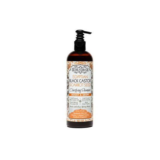 Egyptian Black Castor & Carrot Seed Natural Shampoo